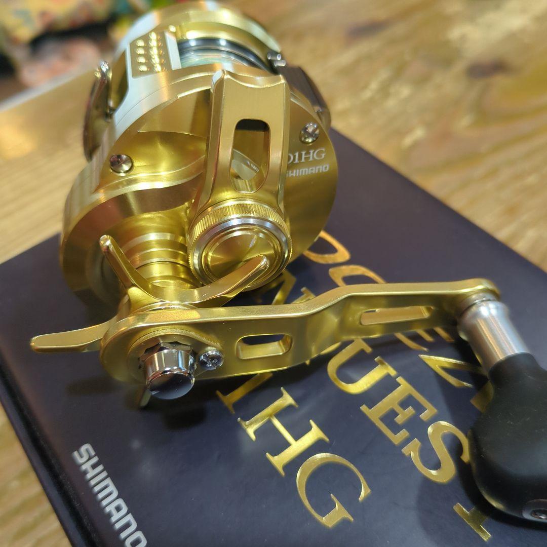 SHIMANO 22 OCEA CONQUEST 301HG 両軸リール美品