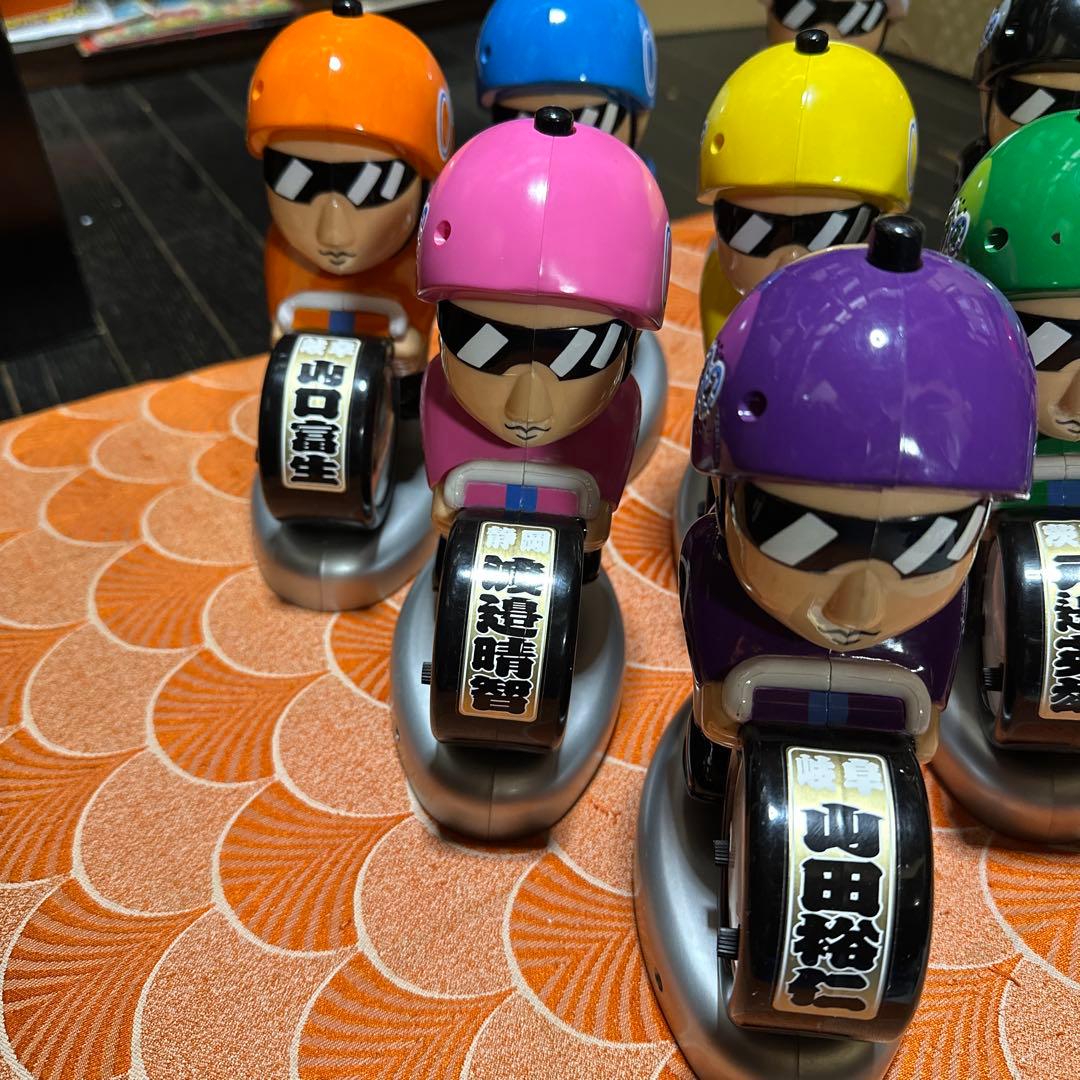 ケイリンマン　置き時計　11体セット　フィギュア　当時品