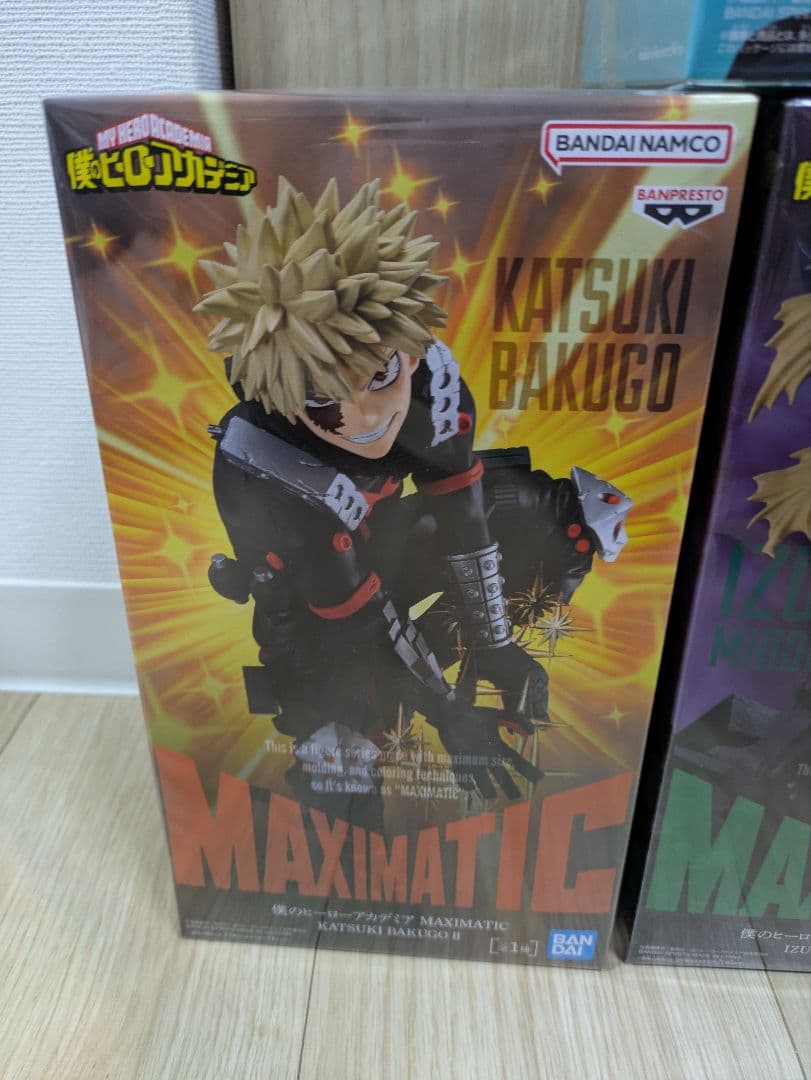 【新品】僕のヒーローアカデミア MAXIMATIC フィギュア 4種セット