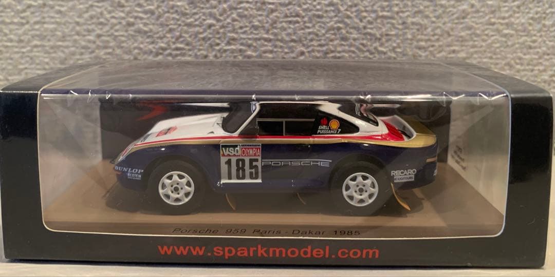 1/43 Porsche 959 #185 Pari-Dakar J.イクス