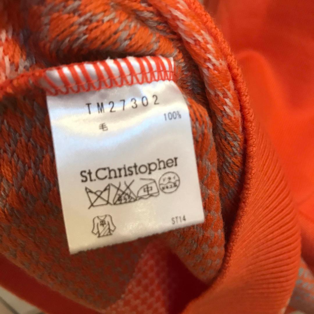 再値下げ‼︎メンズ St.Christopher Vネックニット（新品未使用）