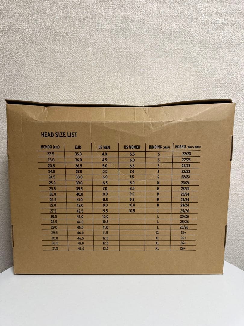 スノーボード HEAD GALORE LYT BOA 25.0cm