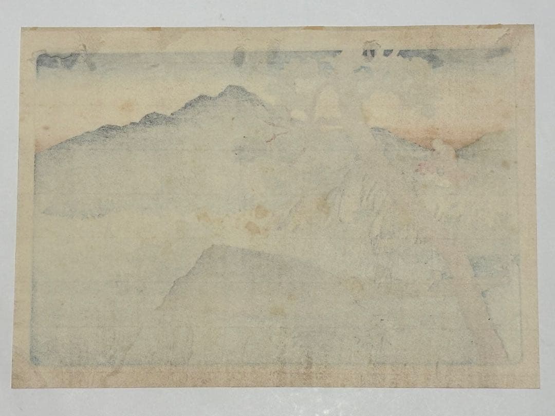 歌川国芳画「甲斐国石和川鵜飼亡魂化高祖御一代略図」日蓮 復刻浮世絵 木版刷り