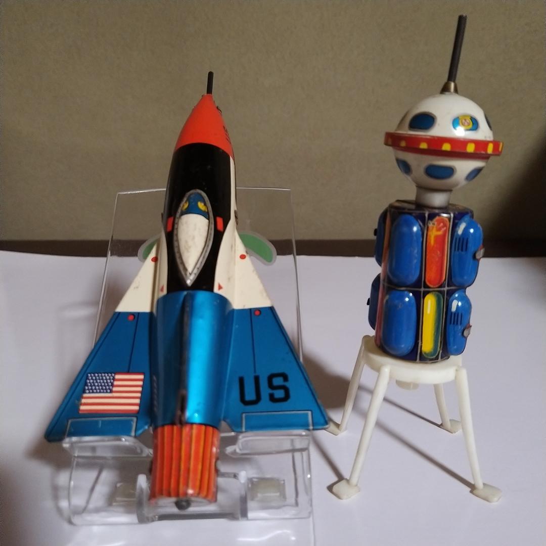 WACO ワコー 宇宙ステーション 電動 稼働品 ブリキ