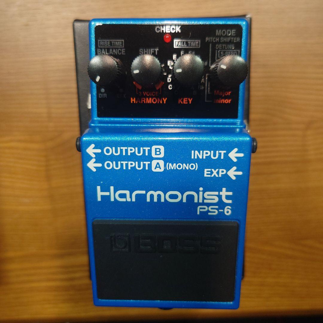 箱付き BOSS PS-6 ハーモニストギターエフェクター