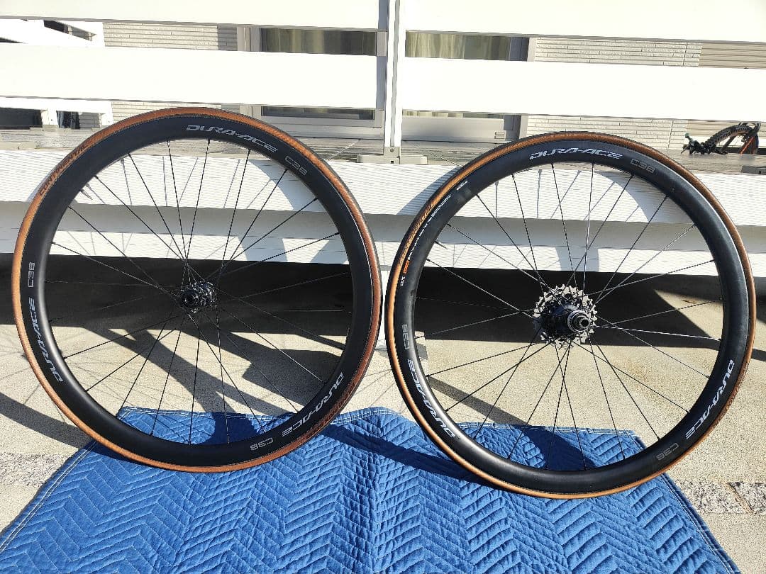シマノデュラエースDURA-ACE WH-R9270-C36-TL DISC美品