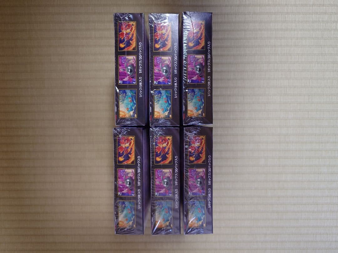 新品未開封■ポケモンカード ニンジャスピナー 6BOX■シュリンク付