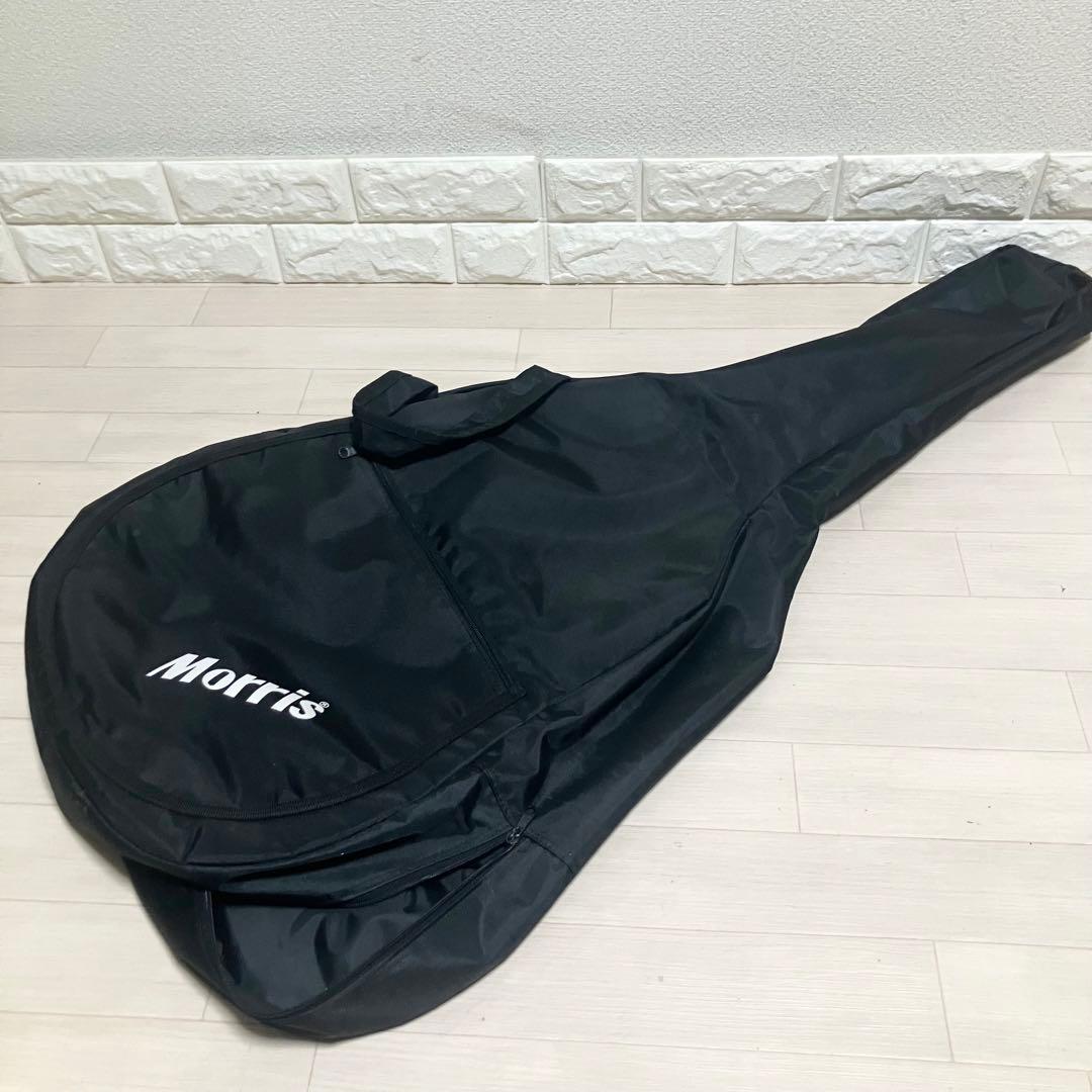 【美品】弦新品/Morris MD-508モーリスアコースティックギターケース付