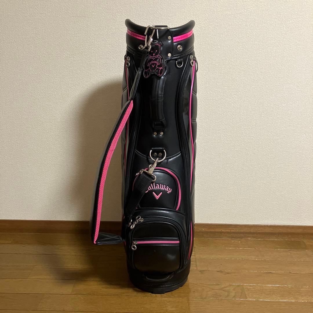 Callaway ゴルフキャディバッグ　ブラック/ピンク　レディース