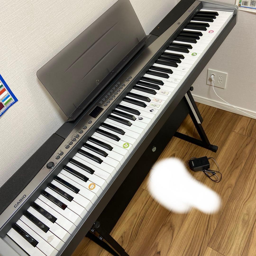 Privia PX-300 電子ピアノ 本体とACアダプター