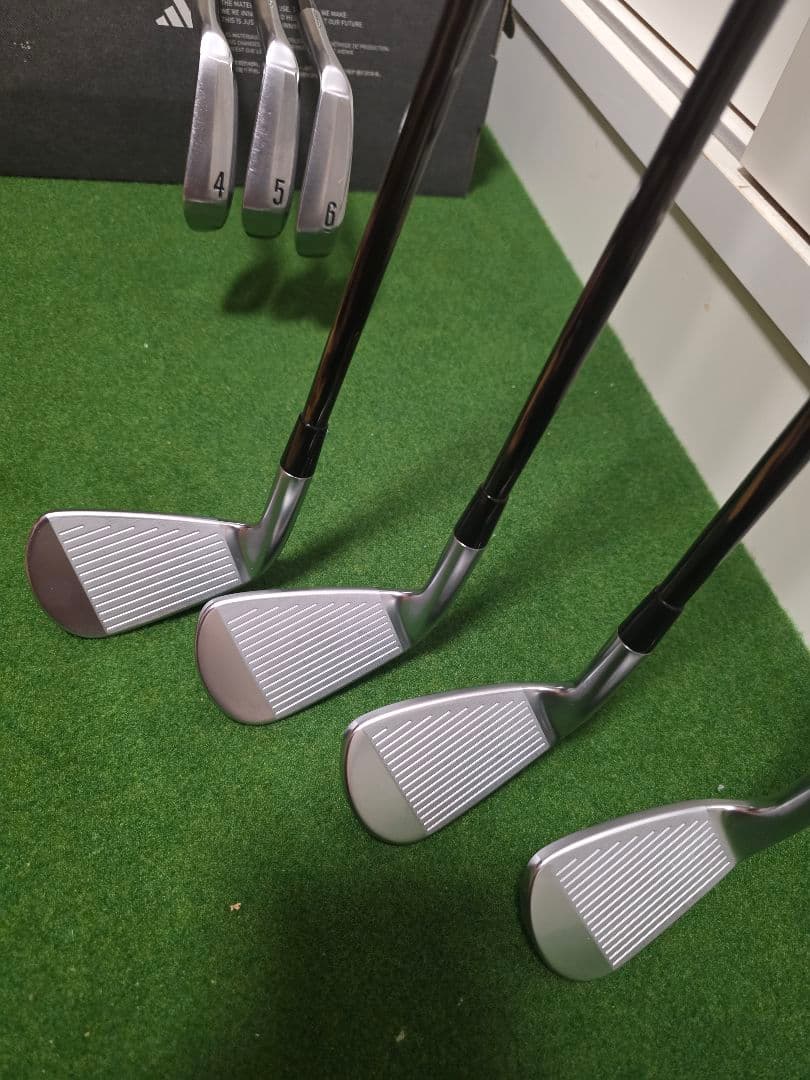 スリクソンzx5 mk2 KBS Sテーパーブラック　　4-P 7本セット