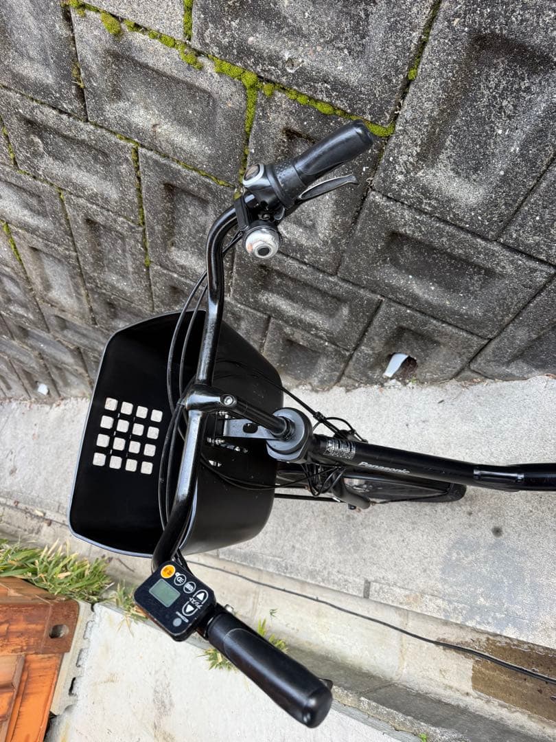 パナソニックのチャイルドシート付き電動自転車バッテリー12Ah