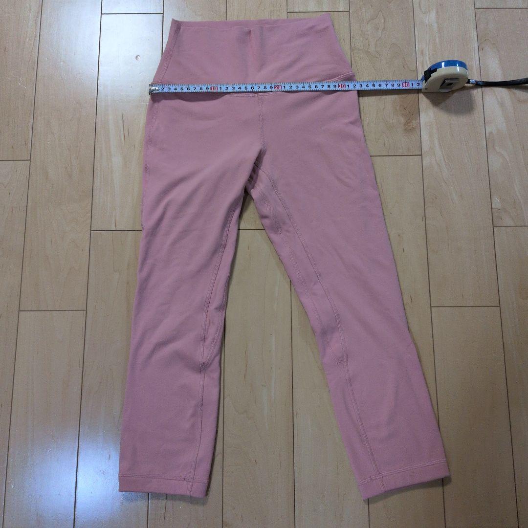 ルルレモン·lululemon★タンクトップとレギンス セット★サイズ4★ピンク