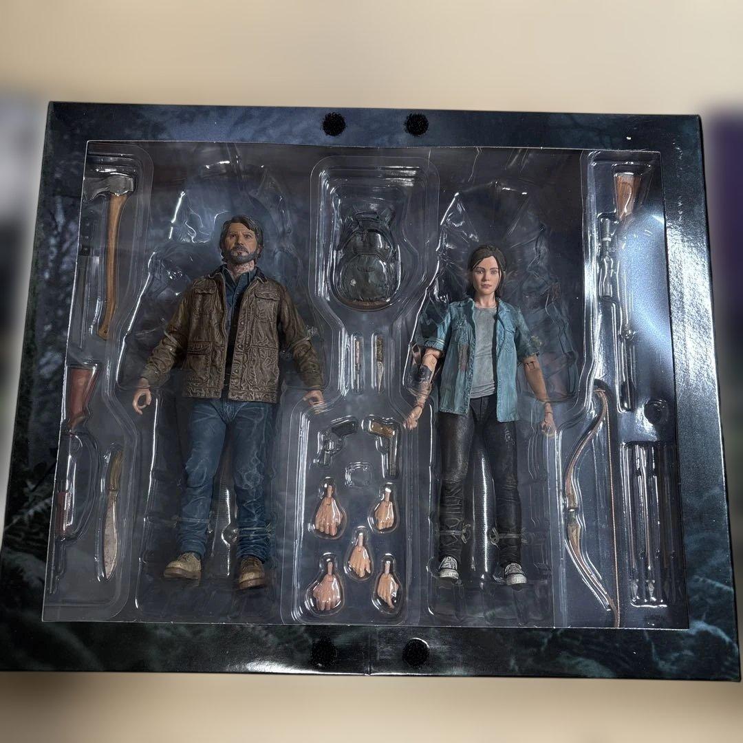 【未開封】NECA ラスト・オブ・アス パート2 ジョエル&エリー2パック