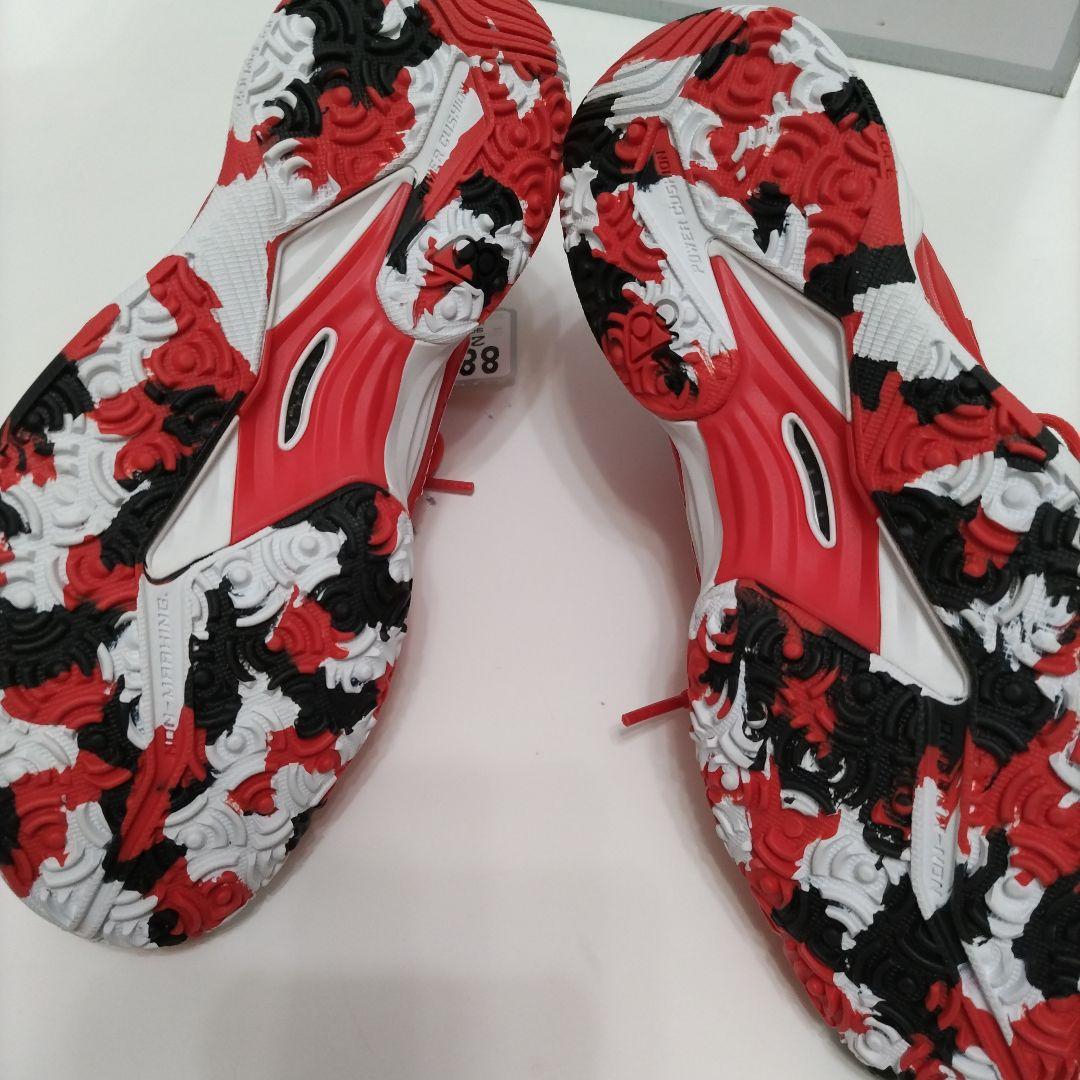 レッド テニスシューズ 22.0 cm