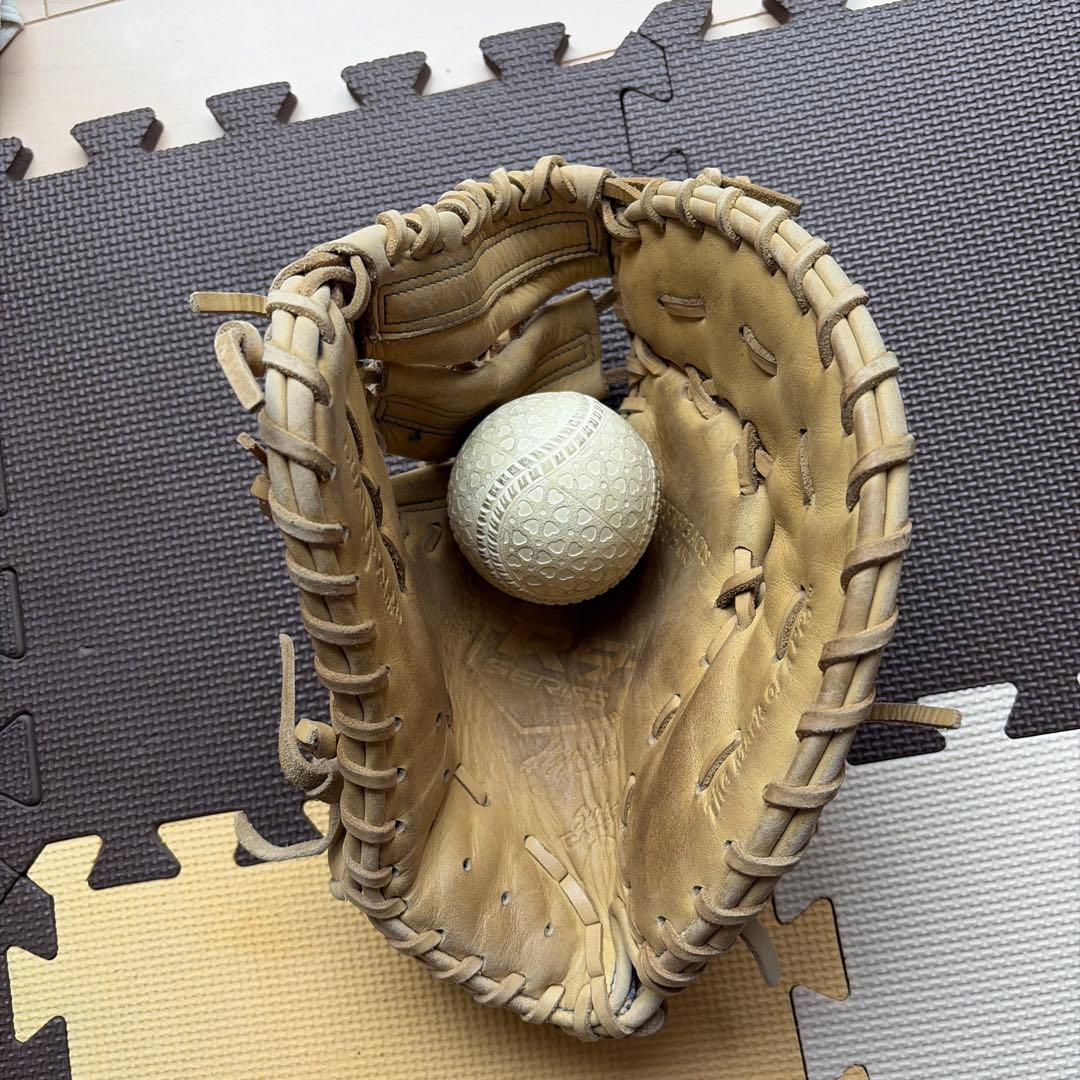 ローリングス　軟式グローブ ベージュ ファーストミット　少年野球
