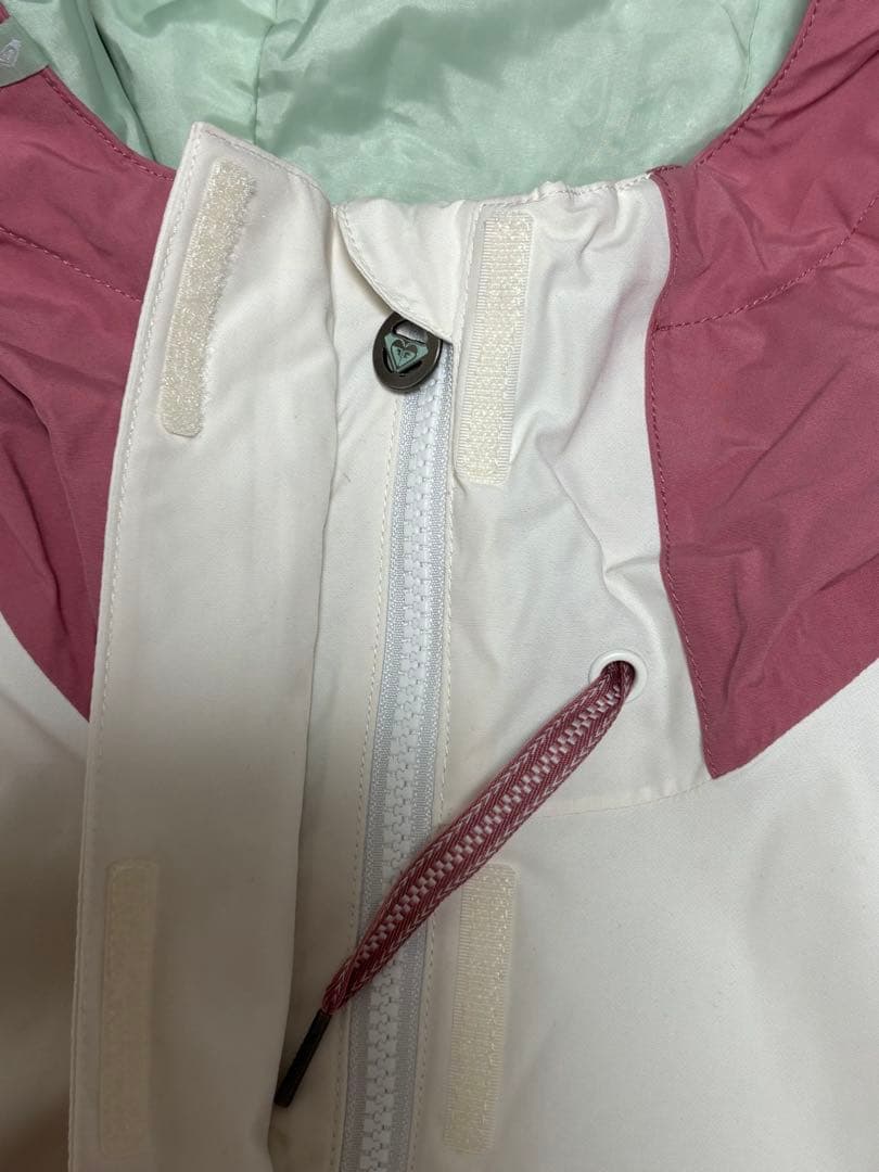 ✨新品未使用タグ付き✨ROXYロキシースノーボードウェア ピンク×オフホワイトＬ