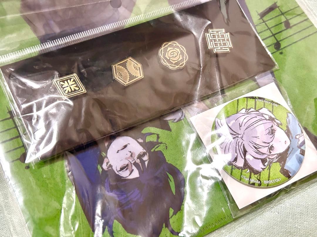 【4大特典セット】ジャックジャンヌ ブロッコリー オフィシャルストア 缶バッジ