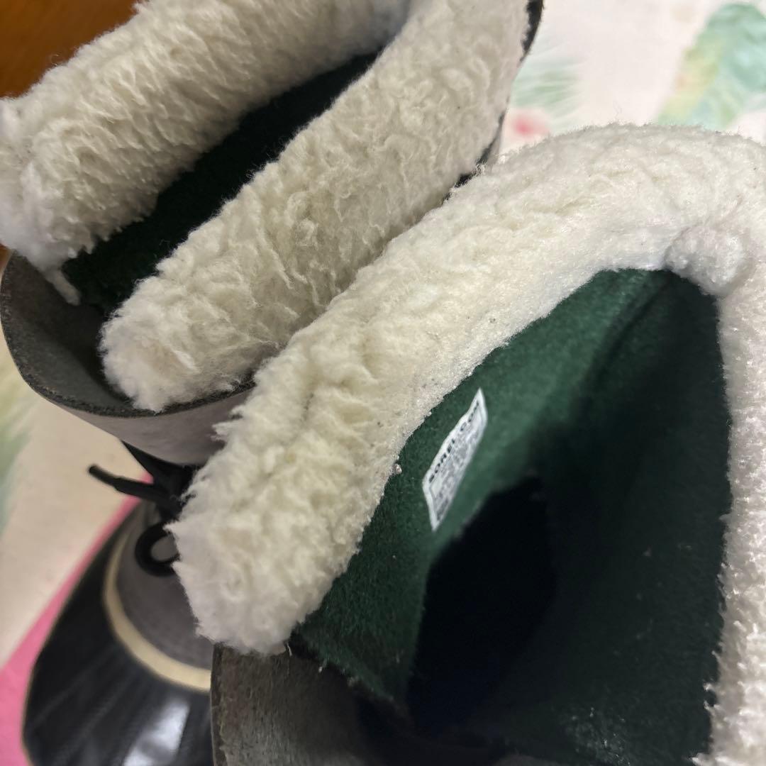 長靴　SOREL ウィンターブーツ グレー/ブラック