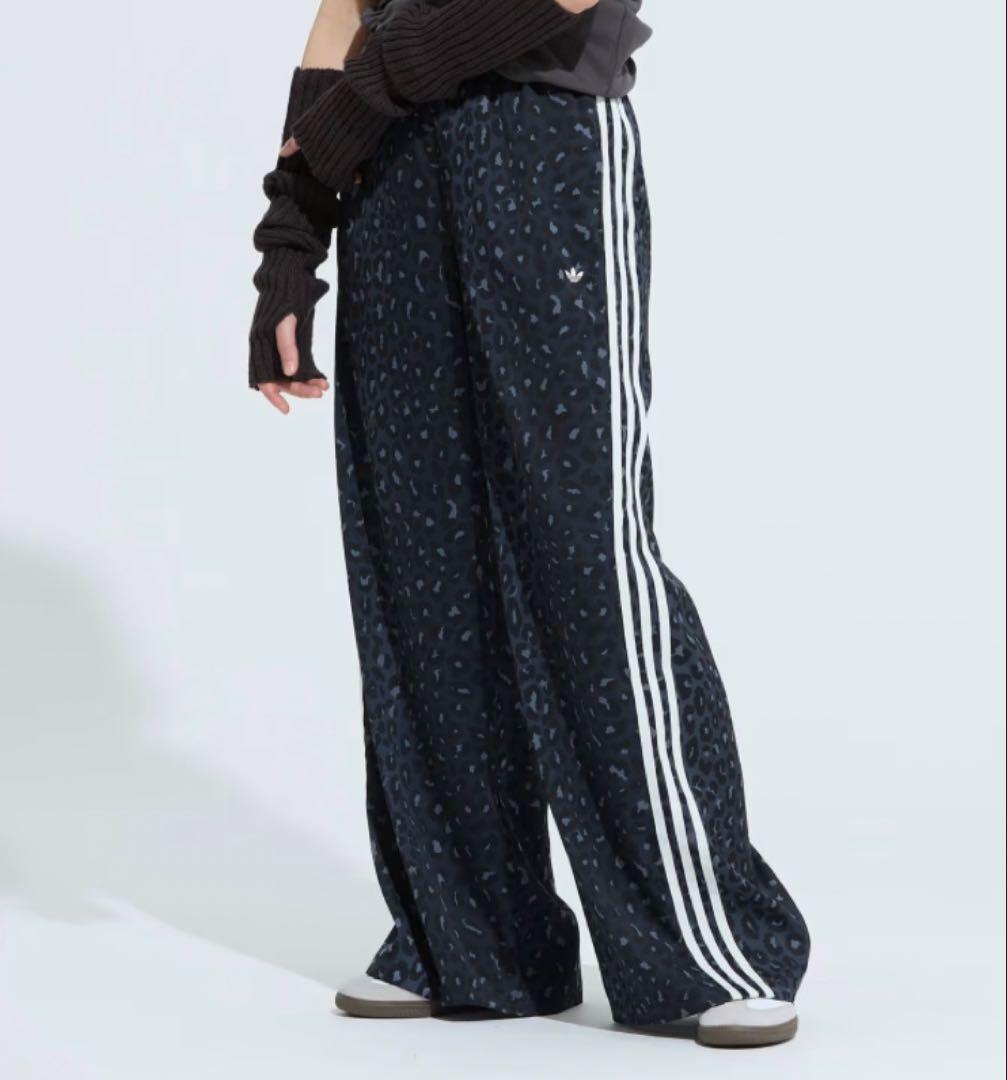 ★新品★adidas ヒョウ柄 ジャージパンツ