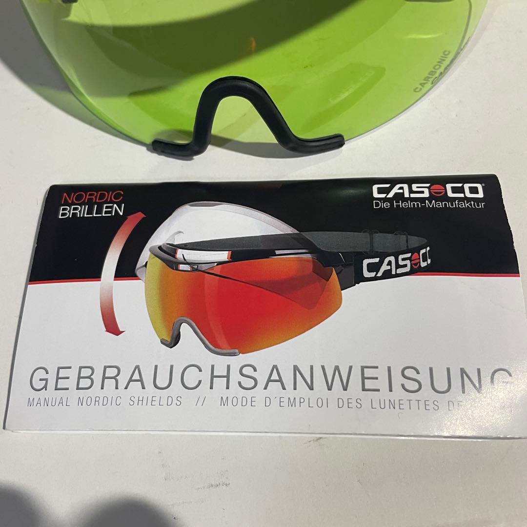 美品　カスコ CASCO クロスカントリースキー サングラス バイザー