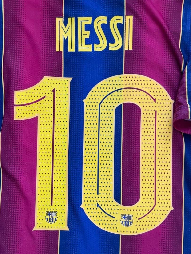 バルセロナ　メッシ　ユニフォーム　20/21ホーム　オーセンティック