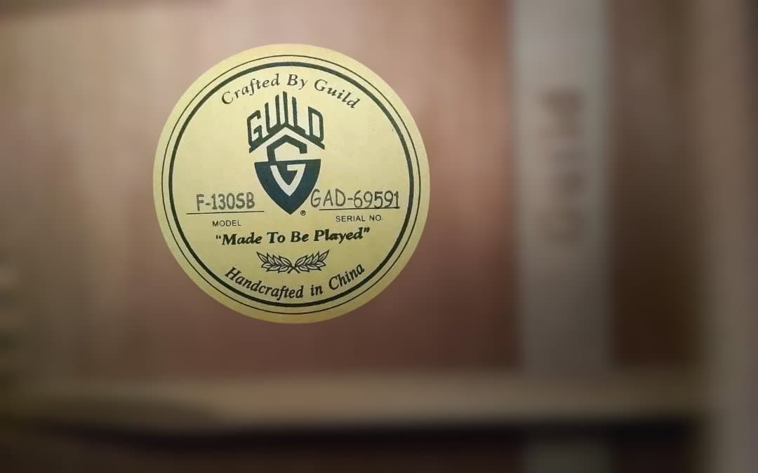 【さらに値引き‼️美品❗】GUILD F-130SB　オール単板　新品ギグケース