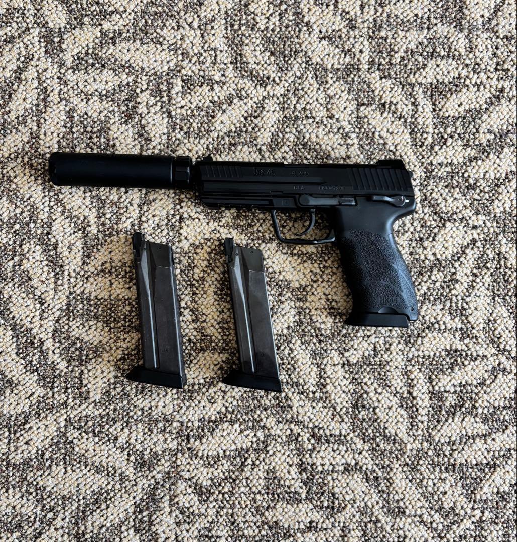 東京マルイ　HK45 Tactical マガジン×3 ガンケース付き