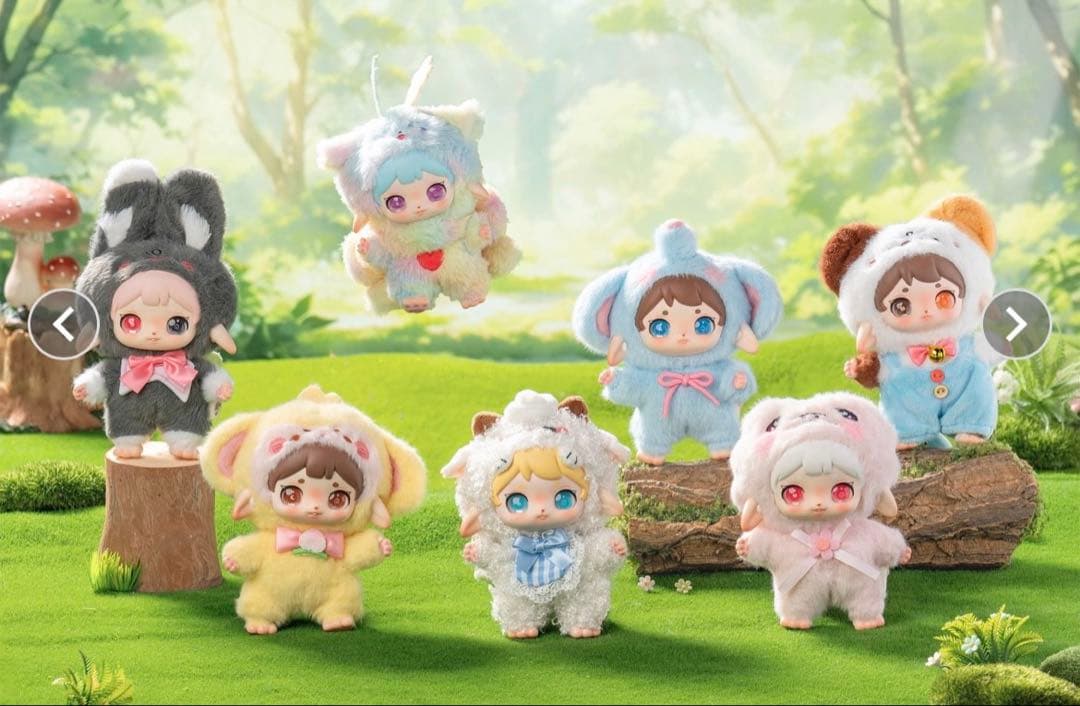 ☆未開封☆ HAPPY FLUFFY シリーズ　ボックス　ぬいぐるみフィギュア