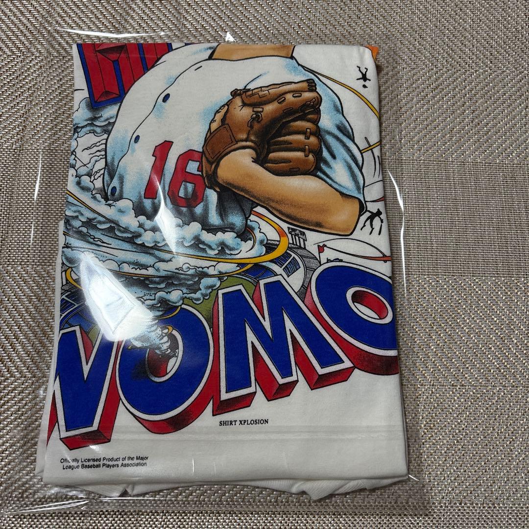 90s “HIDEO NOMO” Tee made in usa tシャツ　L