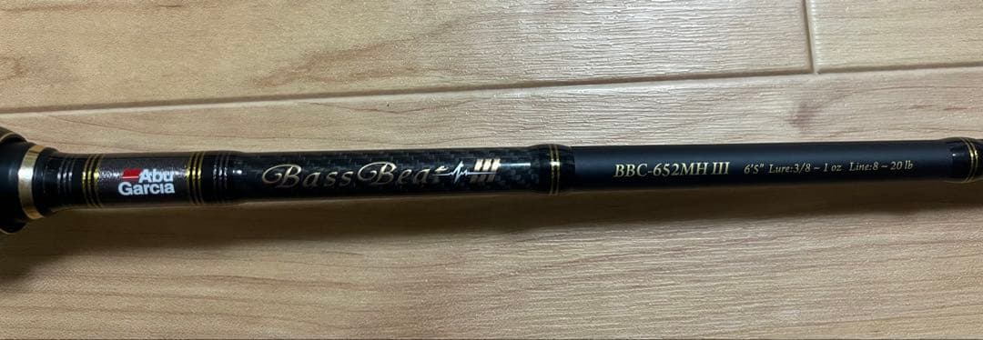 Abu Garcia Bass Beat 3 バスロッド 6'5\"