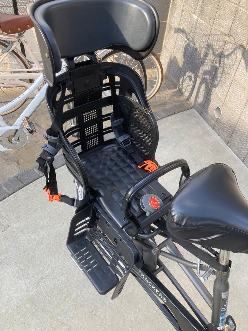 FRACKERS シティサイクル チャイルドシート付き