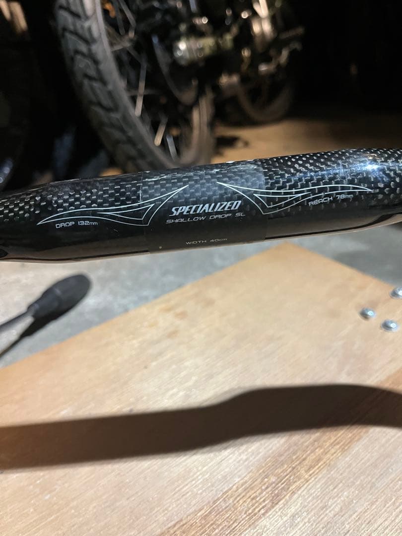 最終値下げ！SPECIALIZED Shallow Drop ハンドル 42cm