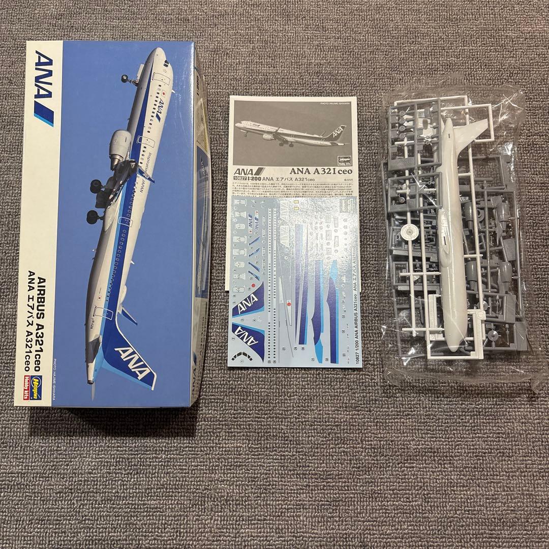 ハセガワ 1/200 737 320 321 5機セット