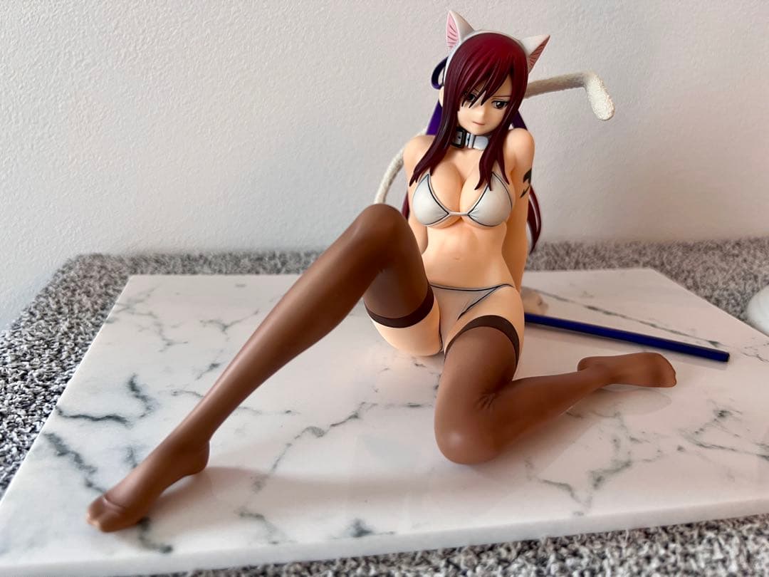 FAIRY TAIL エルザ・スカーレット & ルーシィ・ハートフィリア 白猫