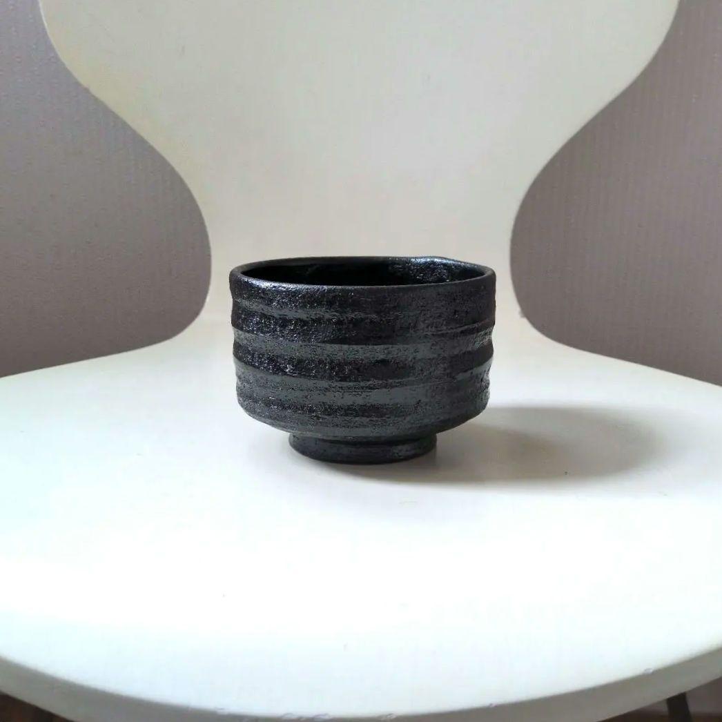 黒茶碗セット