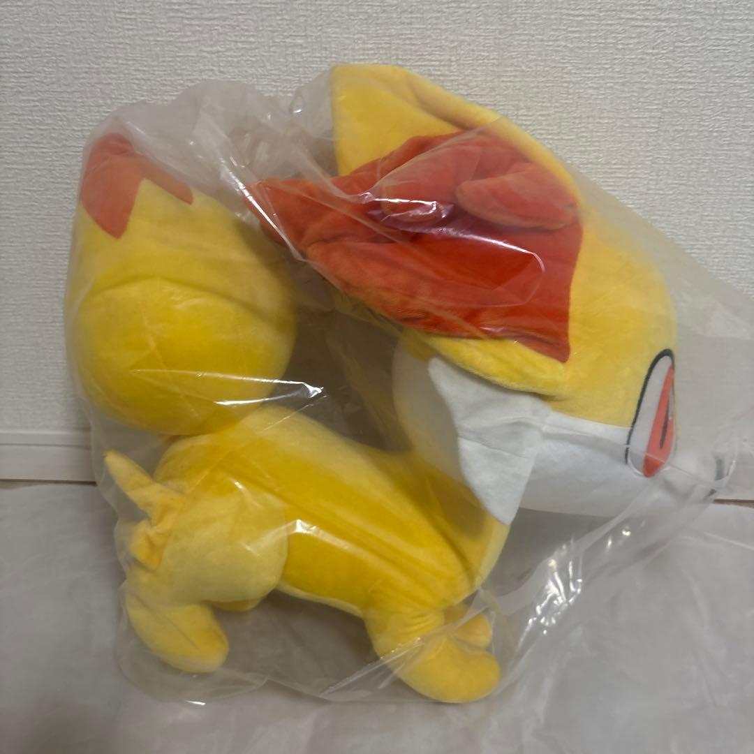 ポケモンセンター限定カロス御三家　等身大ぬいぐるみフォッコ、ケロマツ、ハリマロン