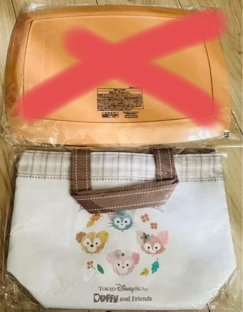 【新品】ディズニー　ダッフィー&フレンズ　マルチクロス　カトラリー類グッズ5点