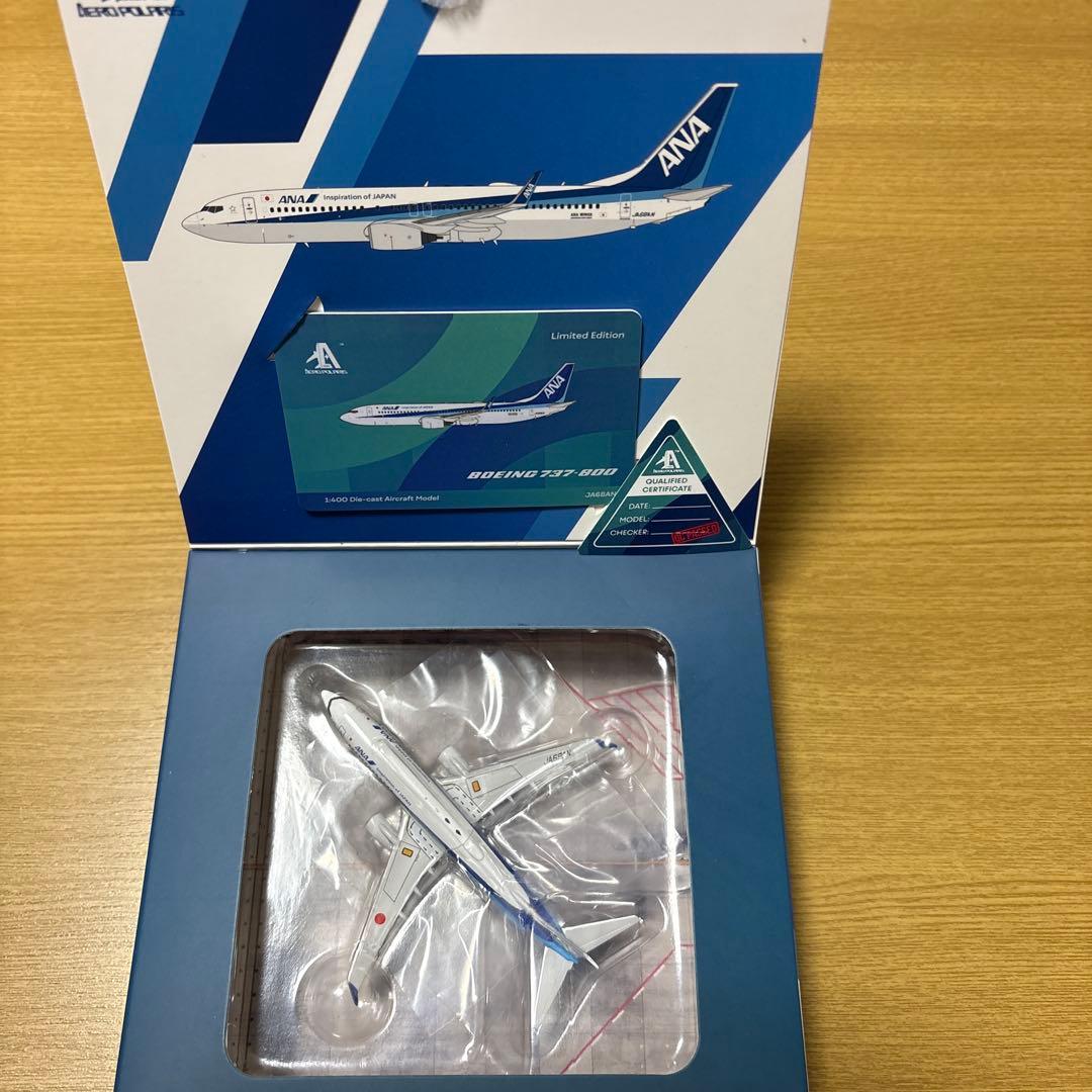 ANA 全日空　B737-800 JA68AN 1:400モデル