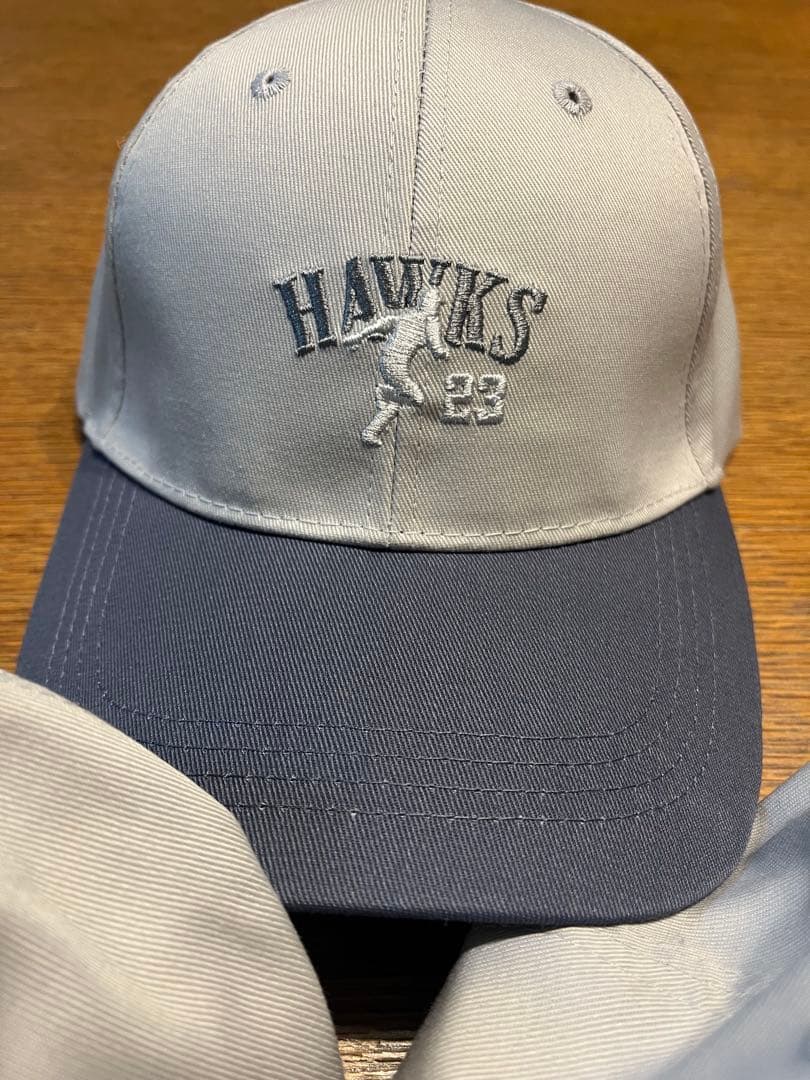 HAWKS キャップ 3個セット グレー/ネイビー