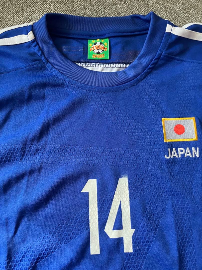 【4枚セット】ノーブランド含む サッカー日本代表　ユニ　久保　香川　武藤　長谷部