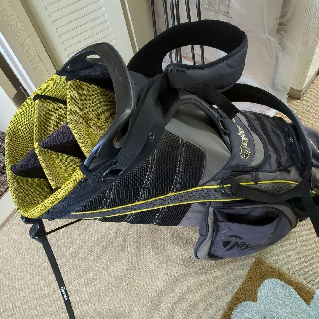 TaylorMade スタンドゴルフバッグ グレー/イエロー