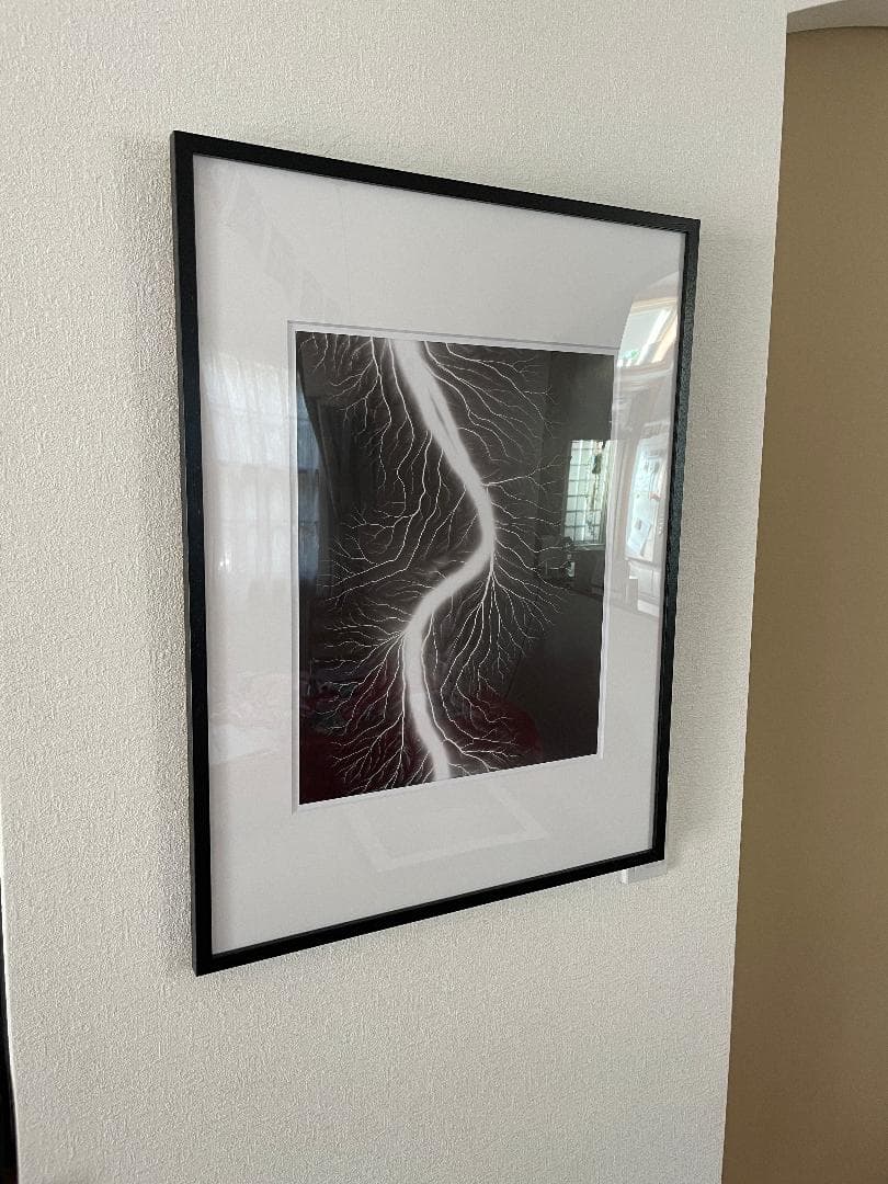 杉本博司　HIROSHI SUGIMOTO 額入りポスター。