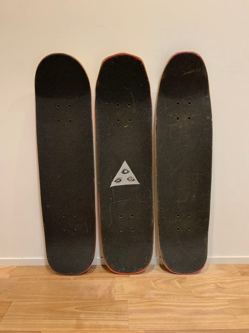 WELCOME skateboards デッキ 3枚セット　ウェルカム　スケボー