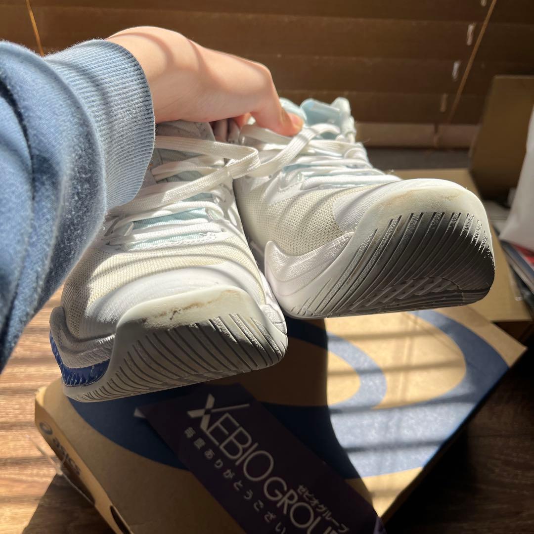 asics バスケットボールシューズ 25.0cm ホワイト
