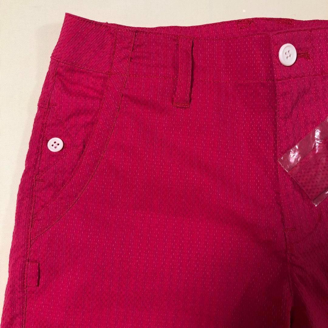 新品未使用 ジャックバニー ゴルフ ショート パンツ ピンク サイズ0