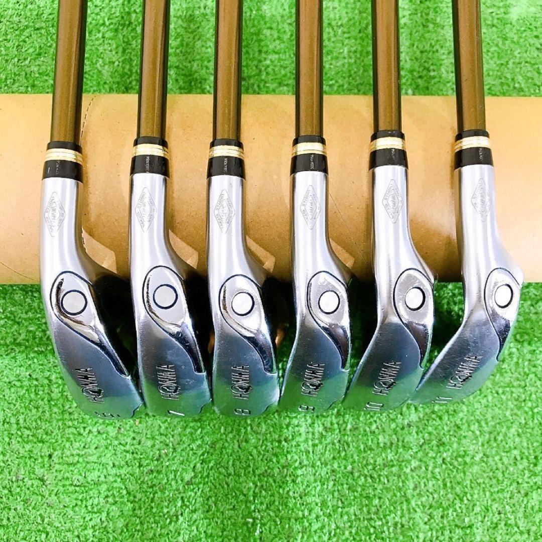 サ68★★★HONMA BERES MG700 星3S 超豪華6本アイアンセット
