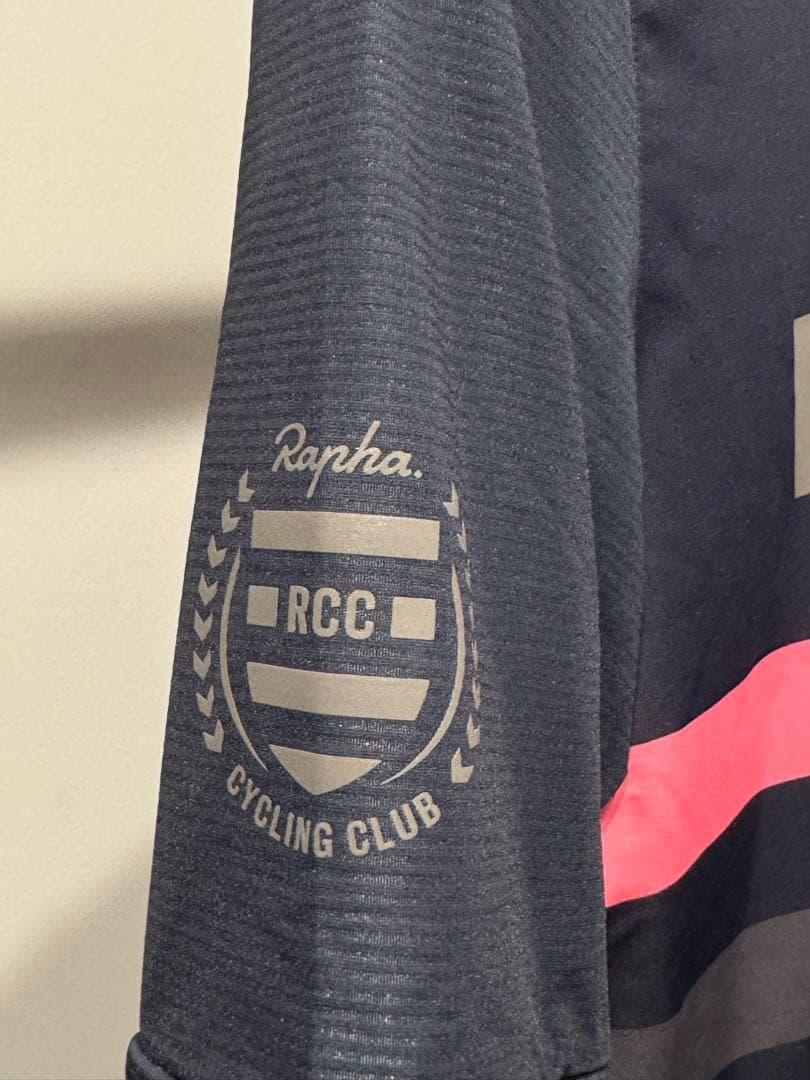 Rapha RCC サイクルジャージ S ネイビー/ピンク
