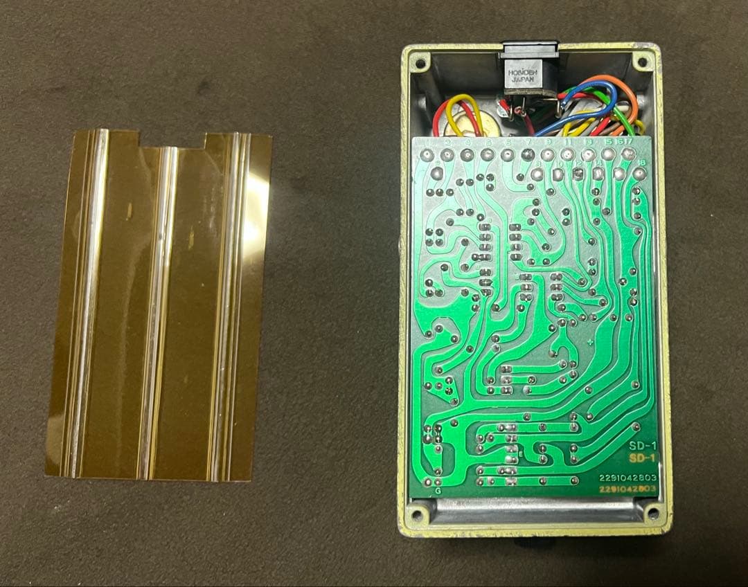 1985年製 BOSS SD-1 JRC4558DD