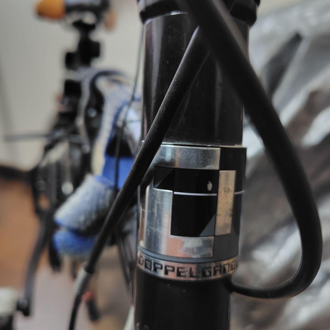 【手渡し限定】ドッペルギャンガー　202BLACKMAX 折りたたみ自転車